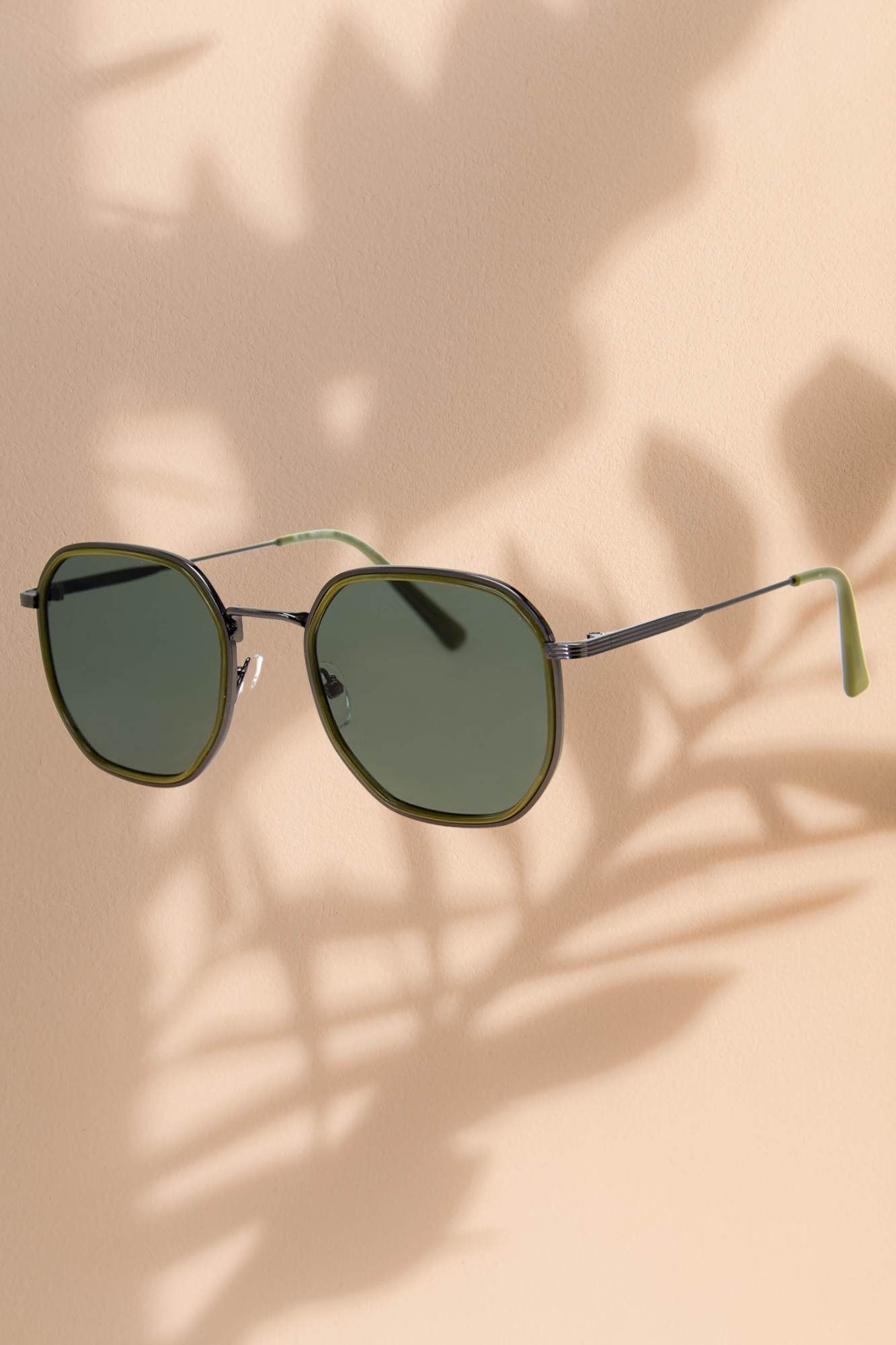 James Sunnies Polarized Sunglasses for Men & Women - Olive Green UV Protection - Perfect for Driving, Beach & Outdoor Activities