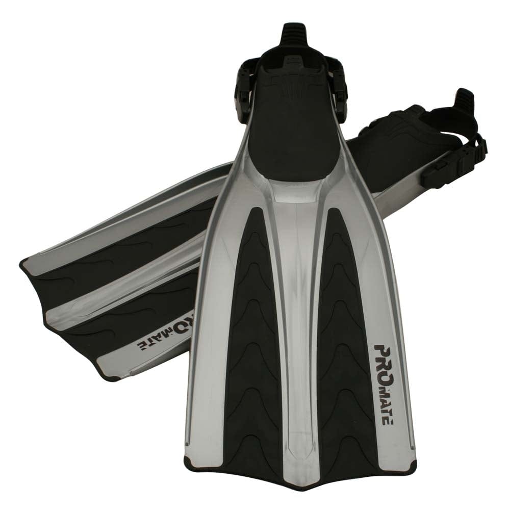 Promate Binar Blade Scuba Dive Fins FN429 - Professional Swimming Fins for Scuba Diving, Snorkeling & Free Diving - Lightweight & Durable Design for Men & Women - Perfect for Ocean, Pool & Beach Water Sports