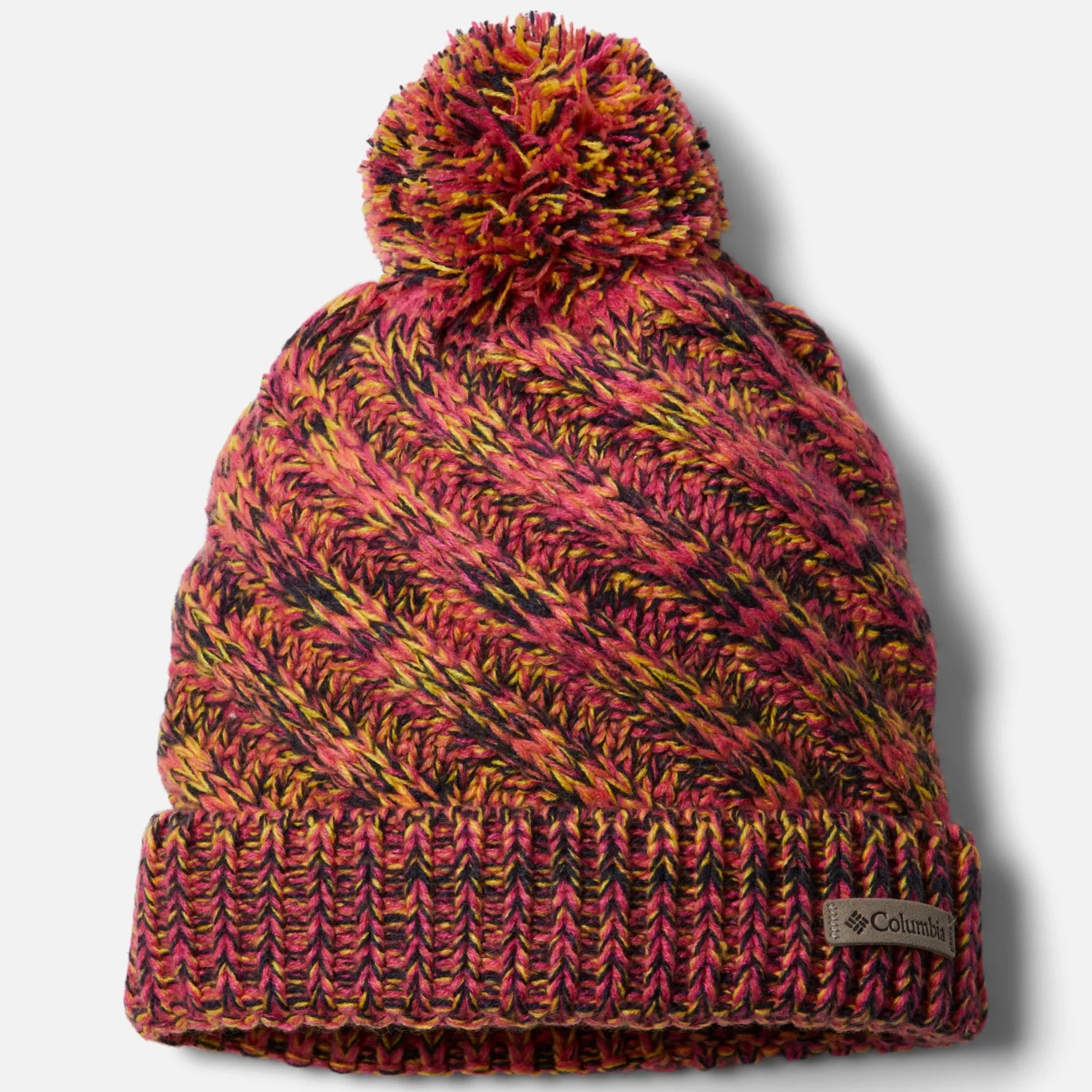 Columbia Blush Pink Youth Bundle Up™ Beanie - Warm Winter Hat for Kids - Perfect for Snow Play, Skiing & Outdoor Activities
