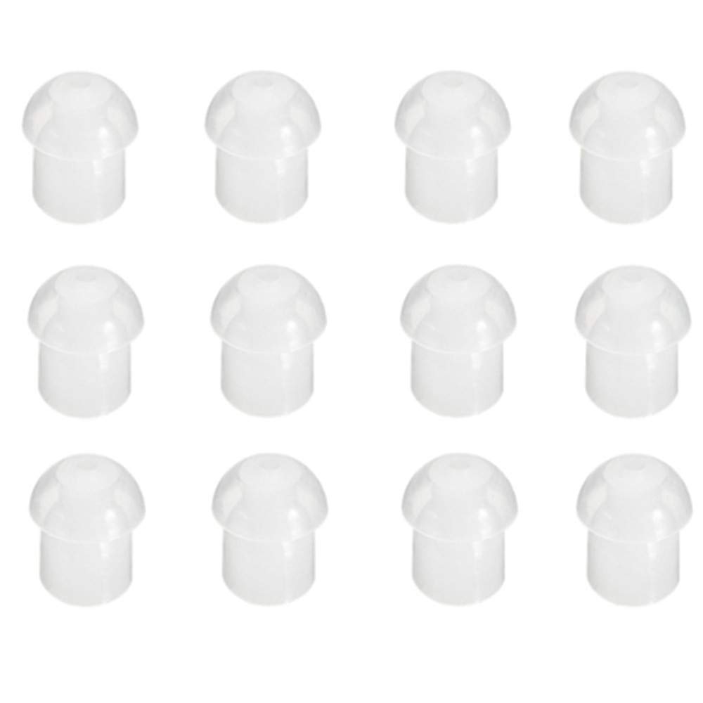 LeiMaxTe 12 Pack Acoustic Tube Earpiece Headsets - Two Way Radio Earbuds with Coil Tube for Surveillance & Communication (Ideal for Security Guards, Event Staff & Covert Operations)