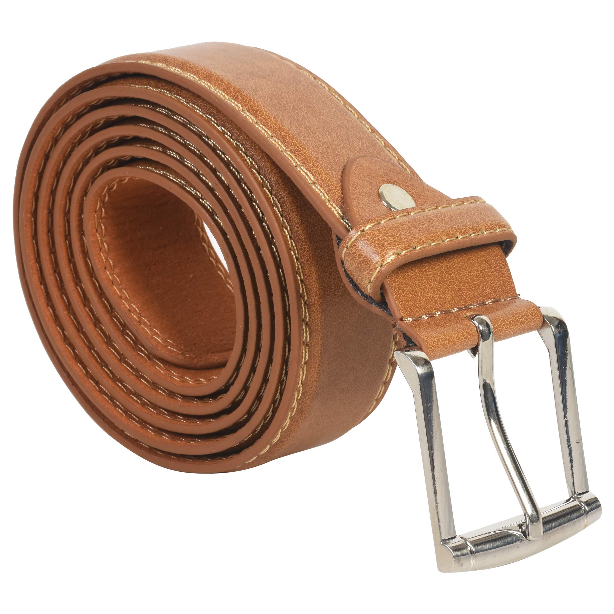 LeatherBoss Big & Tall Jeans Belt for Men - Premium Genuine Leather Dress & Casual Belt - Perfect for Office, Formal Wear & Everyday Use
