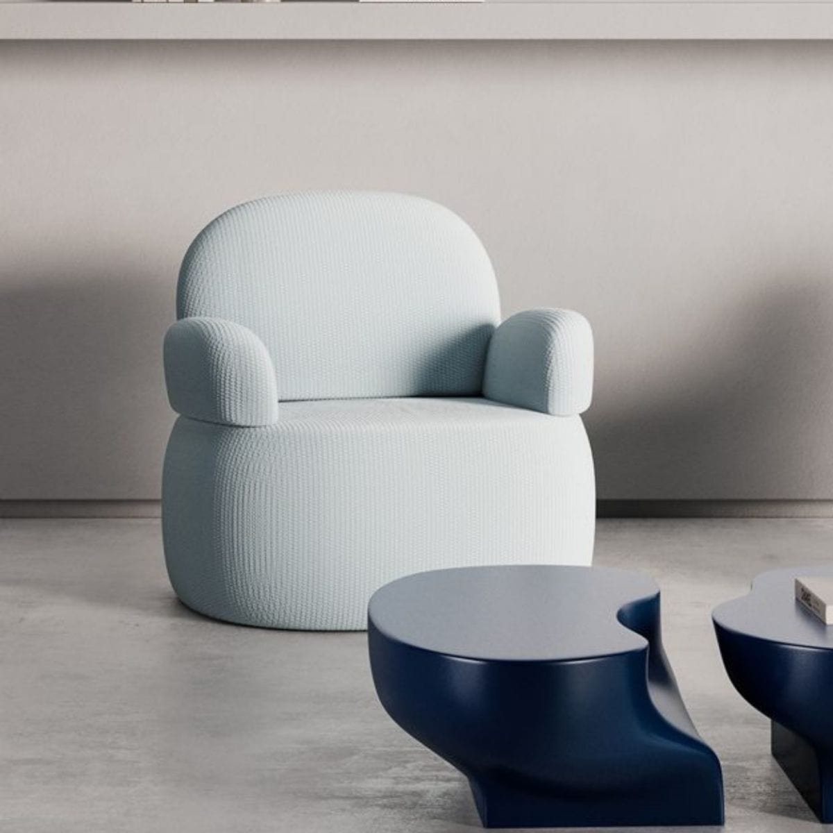 Siano Armchair - Modern Accent Chair for Living Room, Bedroom, or Office - Comfortable Upholstered Lounge Chair with Sturdy Frame