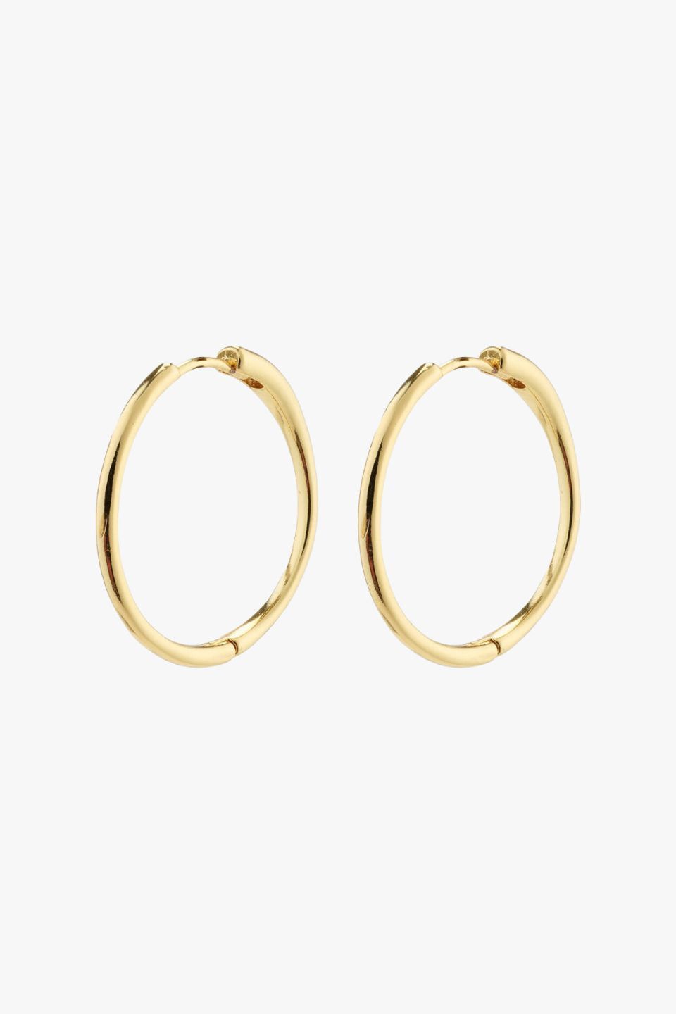 Eanna Large Hoops Recycled Gold Plated Earrings - Sustainable Fashion Jewelry for Women | Perfect for Parties, Weddings & Everyday Wear