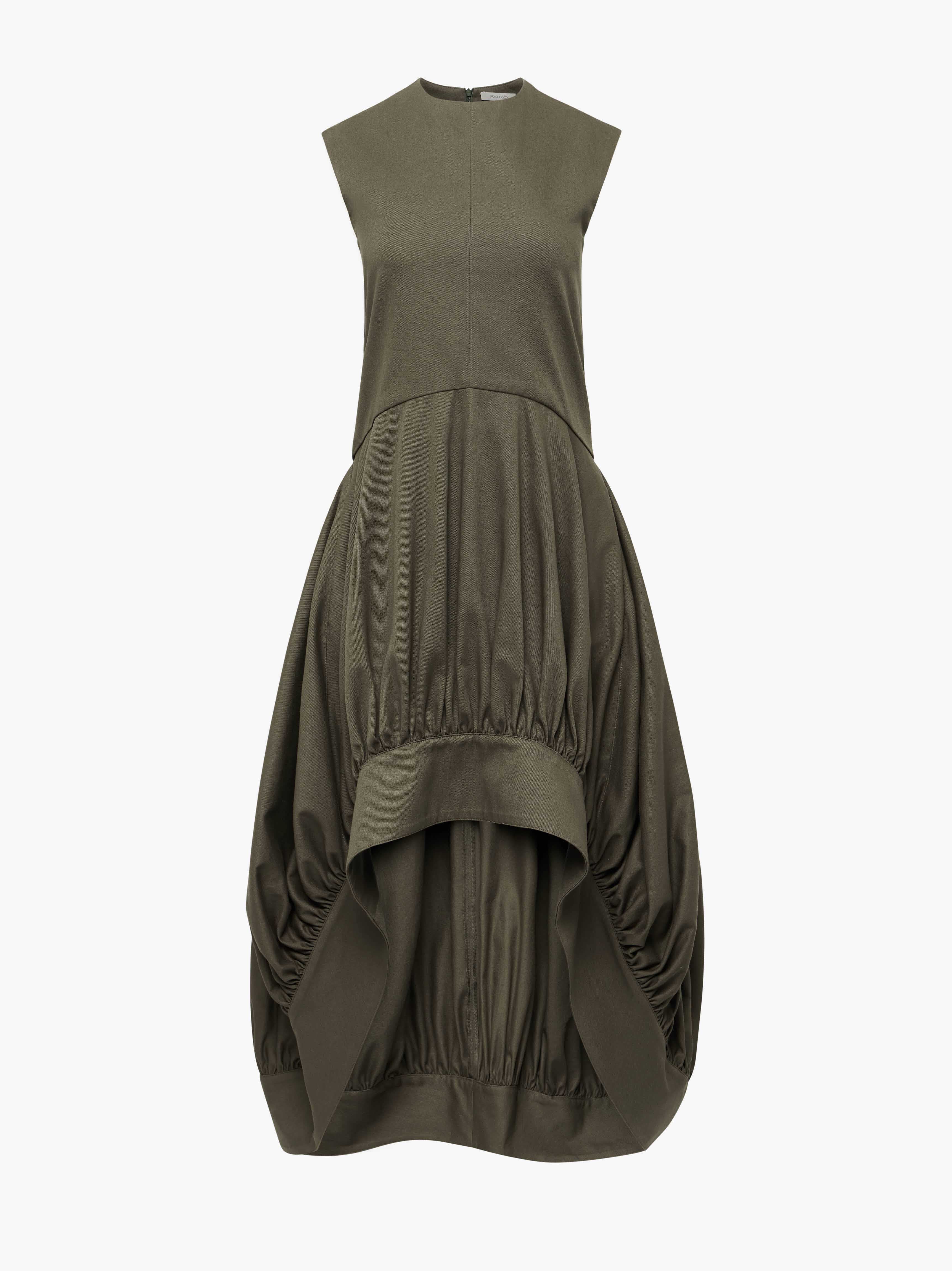 Elegant Balloon Hemline Dress for Women - Flowy A-Line Party & Casual Wear - Perfect for Weddings, Dates & Special Occasions