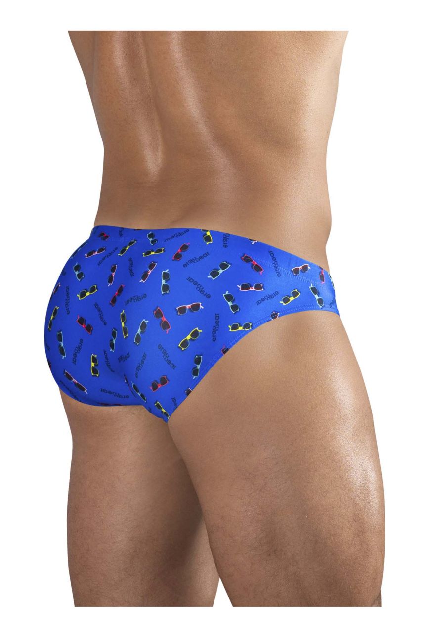 ErgoWear SW Swim Brief - Comfortable Men's Swimwear for Lap Swimming, Beach & Pool Activities | Quick-Dry Fabric with UPF 50+ Sun Protection