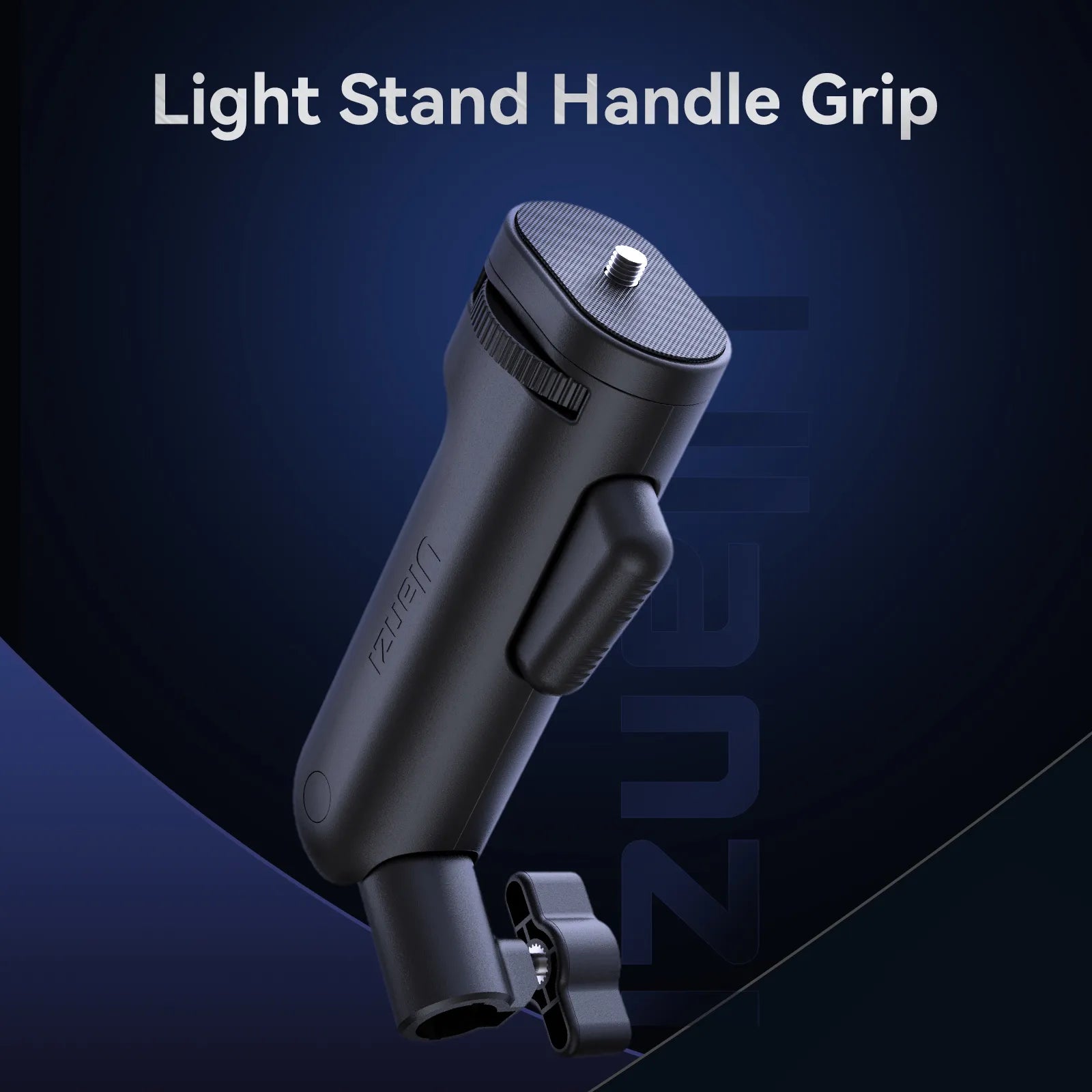 Ulanzi LA03 Universal Light Stand Adapter with Pistol Grip Handle - Compatible with DSLR Cameras, Smartphones & LED Lights - Perfect for Photography, Video Shooting & Live Streaming