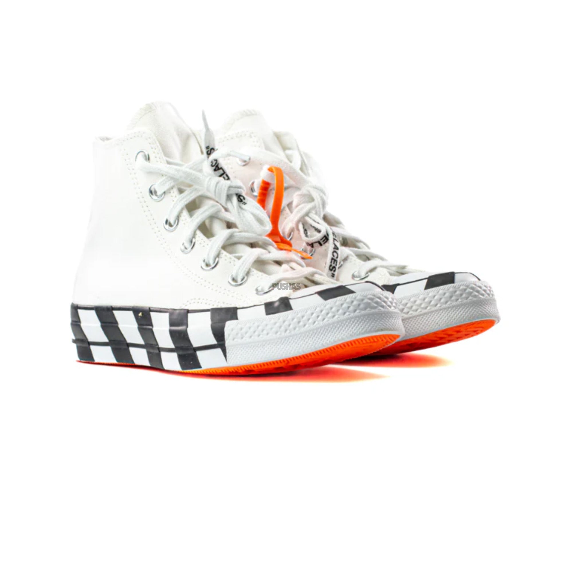 Chuck Taylor All Star Hi 70 Sneakers - Off White Canvas High Top Shoes for Men & Women | Vintage Style Casual Wear, Street Fashion, Skateboarding