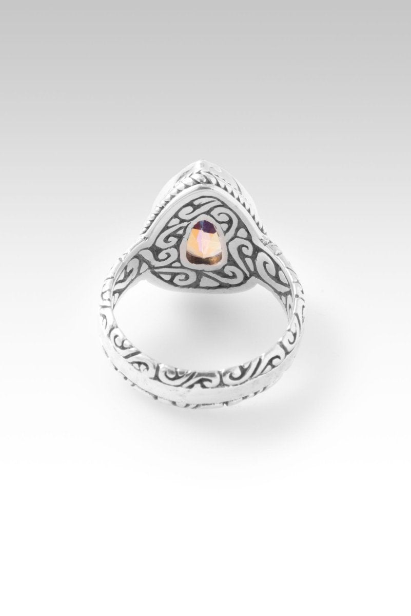 Peace in Storms Ring - Zodiac Fun Mystic Quartz Jewelry for Women | Spiritual Healing, Meditation & Everyday Wear