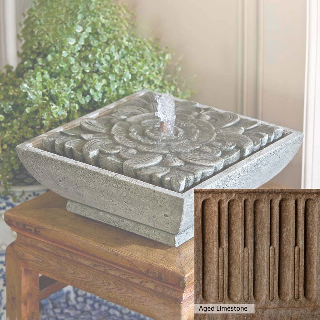 Campania International M Series Artifact Fountain - Outdoor Garden Water Fountain with Classic Design for Patio, Yard, and Landscape Decor