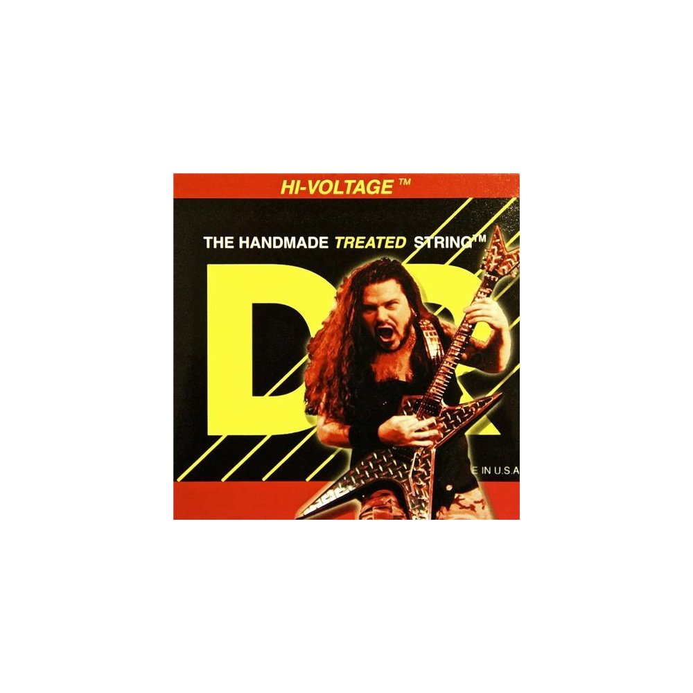 DR Strings Dimebag Darrell Signature Electric Guitar Strings - Treated Nickel-Plated 9-50 Gauge Set for Rock & Metal Performance | Perfect for Live Shows, Studio Recording & Heavy Riffs