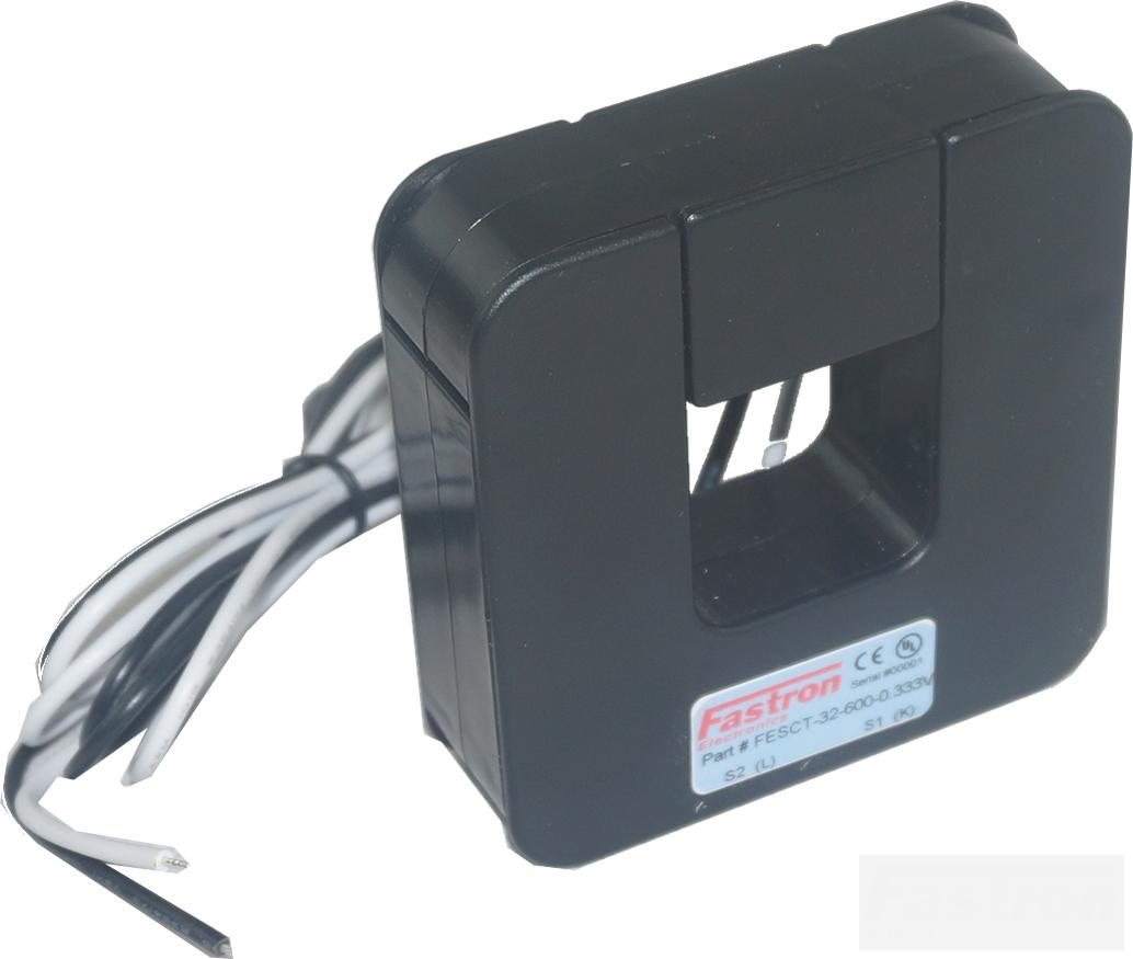 500A Split Core Current Transformer (CT) - 32x32mm Aperture, 0.333V Output, Class 1 Accuracy with 1M Flying Leads for Solar Panel, Energy Meter, and Electrical Monitoring Systems