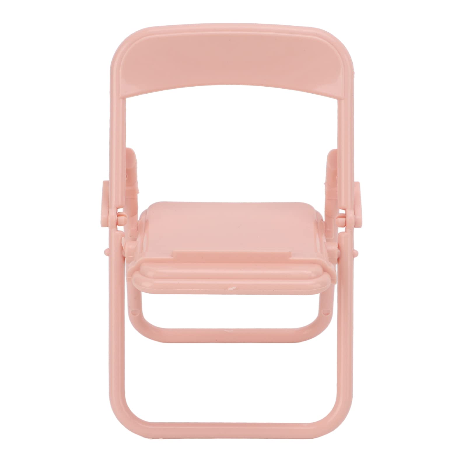 Kadimendium Foldable Phone Stand - TPR Stool-Shaped Holder for Desk, Office, Home Decor & Indoor Use (Pink) | Perfect for Watching Videos, Video Calls & Displaying Photos