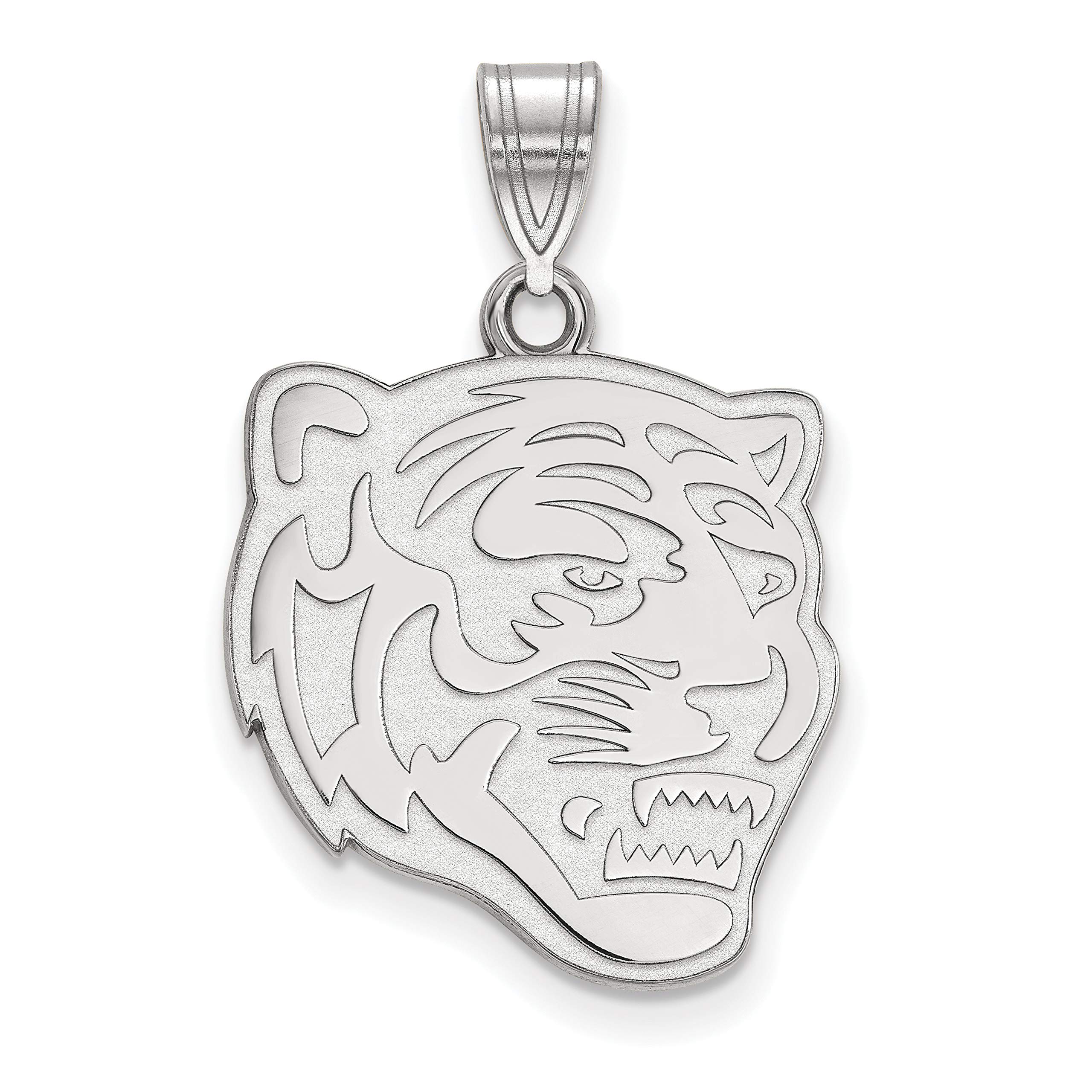 University of Memphis Tigers Sterling Silver Mascot Pendant - Perfect for School Spirit, Gifts & Jewelry Collections