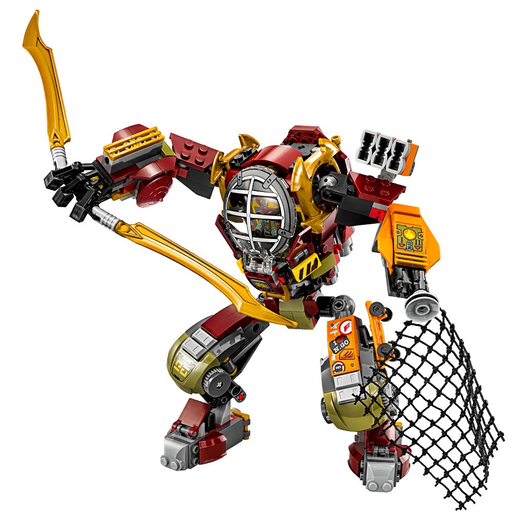 LEGO Ninjago 70592 Salvage M.E.C. Building Kit - 439-Piece Construction Toy Set for Kids | Creative Play, Birthday Gift & Collectible Ninja Action Figure Playset