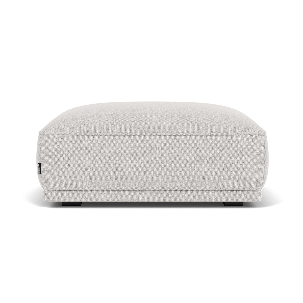Leonora Fabric Storage Ottoman with Tufted Top - Stylish Footrest, Coffee Table & Extra Seating for Living Room, Bedroom & Dorm