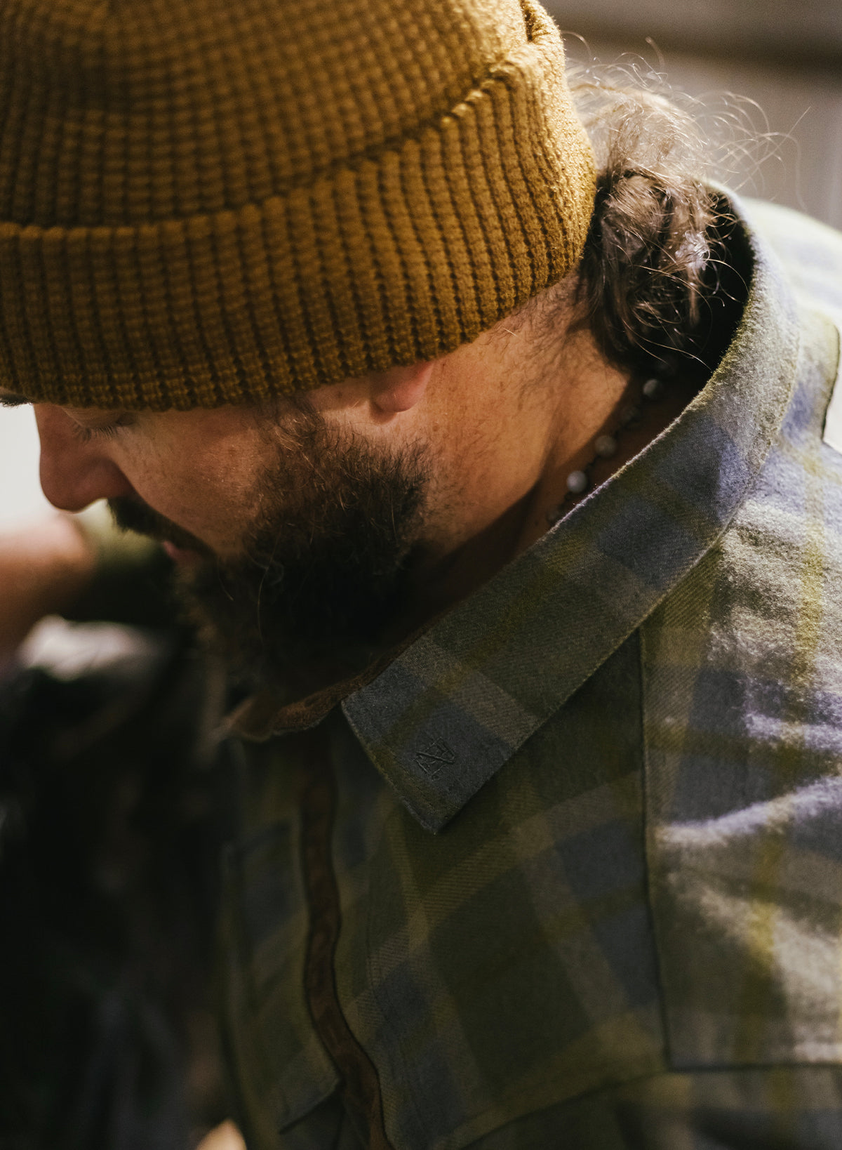 Men's Forever Flannel Shirt - Soft & Comfortable Olive Plaid Shirt for Casual Wear & Outdoor Adventures