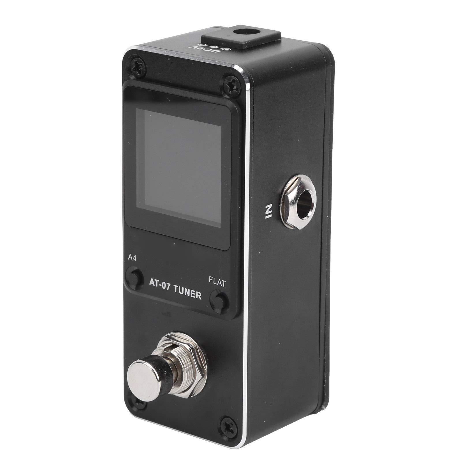Professional Electric Guitar & Bass Pedal Tuner - Clear, Durable & Accurate for Live Performance, Studio Recording & Stage Use