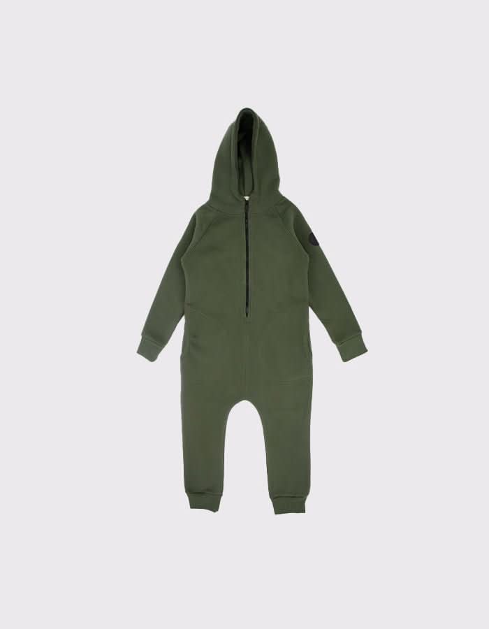 Unisex Kids Winter Hooded Zip-Up Jumpsuit - Warm & Cozy Snowsuit for Boys & Girls - Perfect for Outdoor Play, Snow Days & Cold Weather Adventures