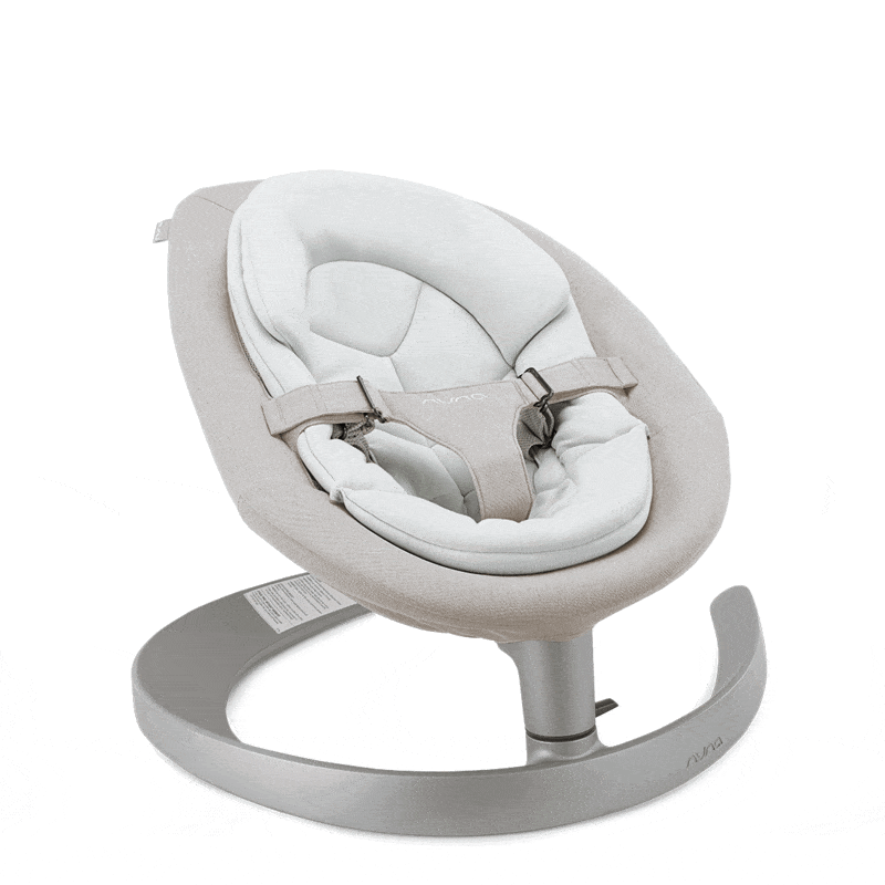 Nuna Leaf Grow Baby Swing with Toy Bar - Adjustable Infant Seat for Newborns to Toddlers - Perfect for Nursery, Living Room & Outdoor Use