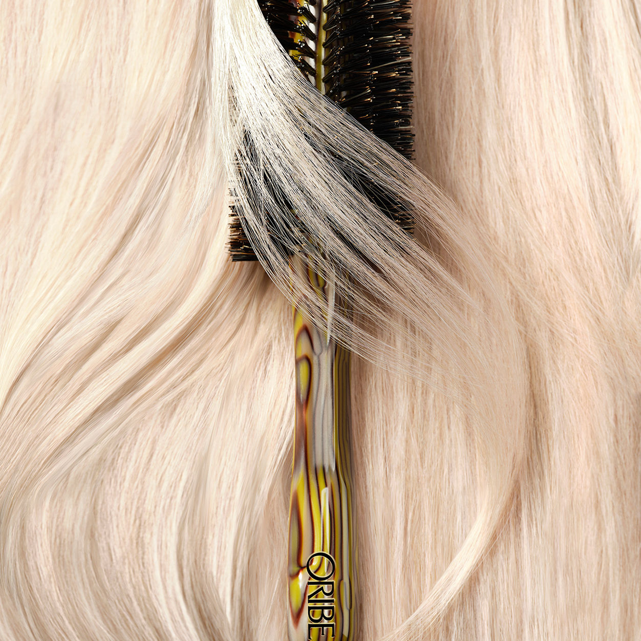 Professional Large Round Hair Brush for Smoothing & Volumizing - Perfect for Blowouts, Styling & Detangling at Home or Salon