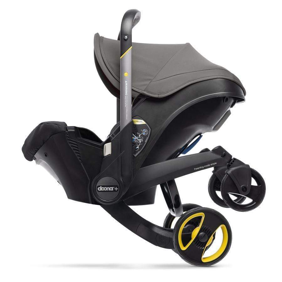 Doona+ Infant Car Seat and Stroller Combo - Convertible, Lightweight, and Travel-Friendly for Newborns to Toddlers - Perfect for Air Travel, Shopping, and Daily Outings