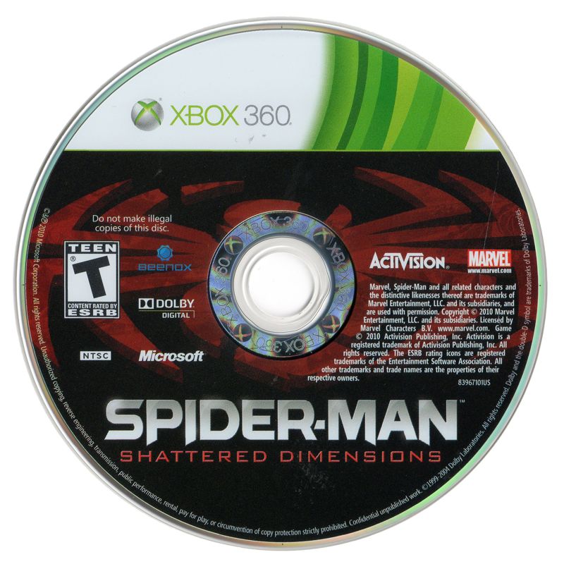 Spider-Man: Shattered Dimensions - Action-Packed Marvel Video Game for PS3, Xbox 360 & PC | Superhero Adventure, Combat & Storyline | Perfect for Marvel Fans & Gamers