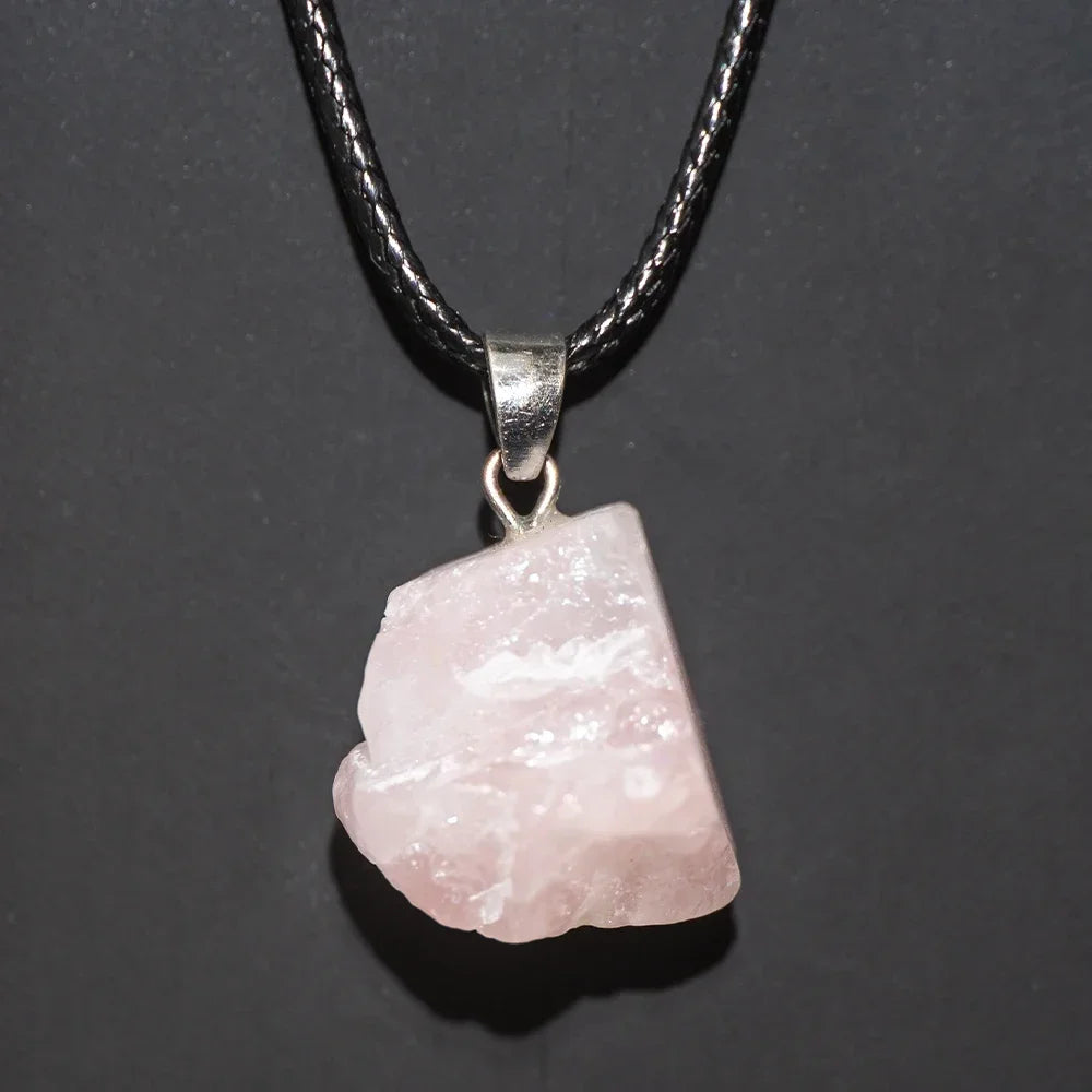 Firestone Pendant Necklace - Genuine Natural Stone Jewelry for Women | Perfect for Everyday Wear, Gifts & Special Occasions
