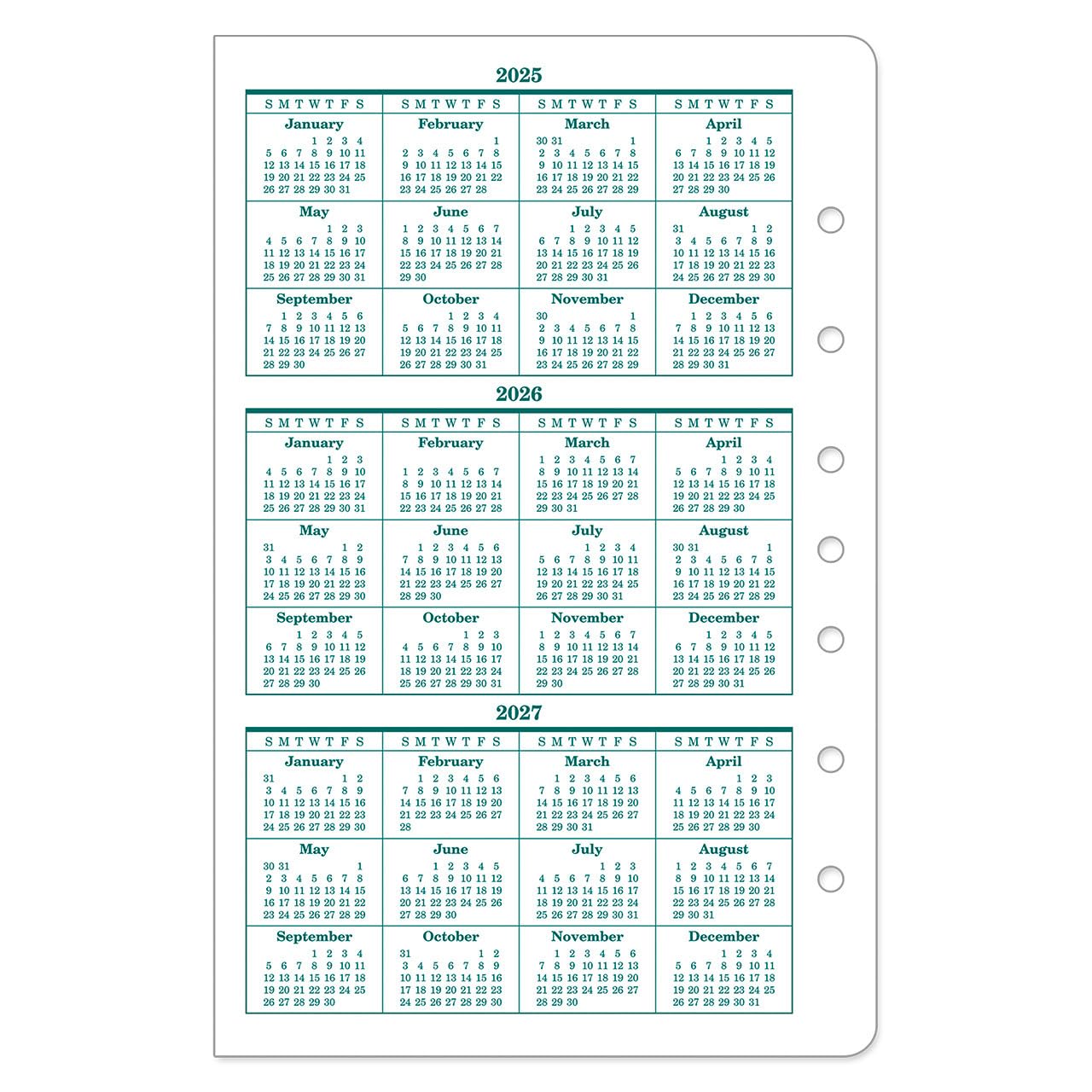 FranklinCovey Weekly Planner 2025-2026 - Classic Ring-Bound Organizer with Monthly & Daily Pages | Perfect for Professionals, Students & Productivity Enthusiasts | Office, School & Home Use