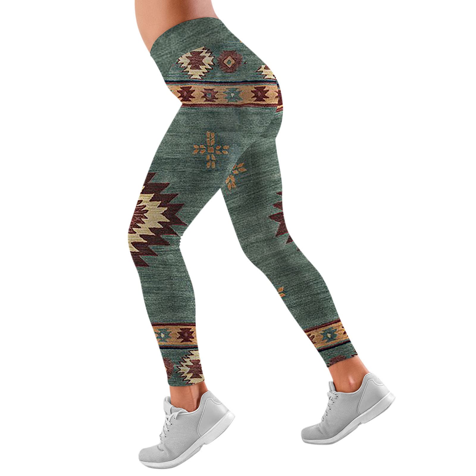 High Waist Gym Leggings for Women - Workout Running Yoga Pants with Tummy Control - Perfect for Gym, Running, Walking & Everyday Wear