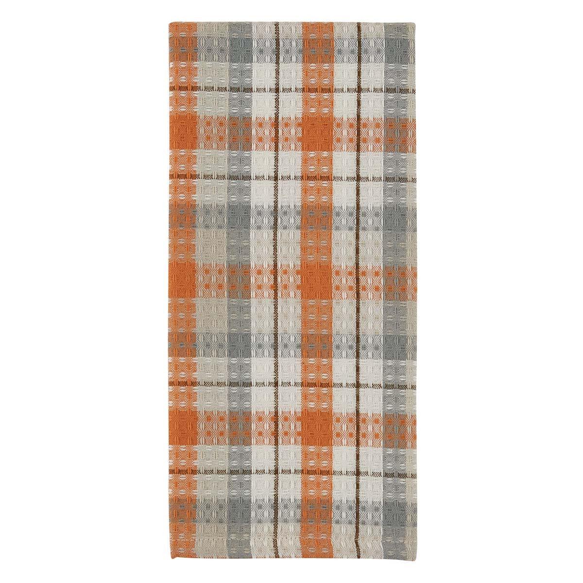 Park Designs Apricot & Stone Waffle Weave Dish Towel Set - 12 Pack | Premium Kitchen Towels for Drying Dishes, Cleaning Countertops & Decor