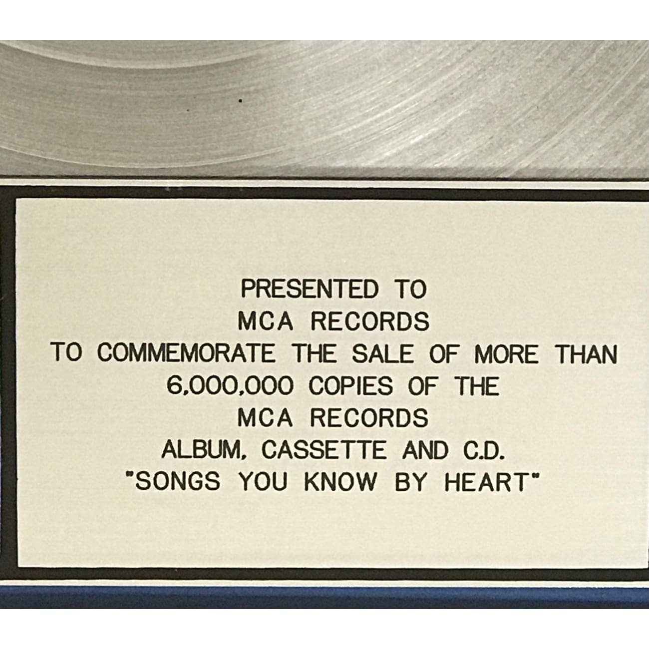 Jimmy Buffett Songs You Know By Heart - RIAA 6x Multi Platinum Album Award - Perfect for Beach Parties, Tropical Getaways & Relaxing Summer Vibes