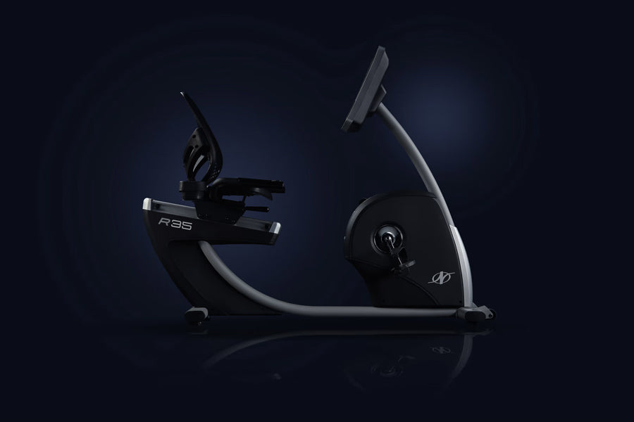 NordicTrack Commercial R35 Recumbent Exercise Bike - Indoor Cycling Bike for Home Gym, Low-Impact Cardio Workout for Seniors & Rehabilitation - Perfect for Small Spaces & Apartment Fitness