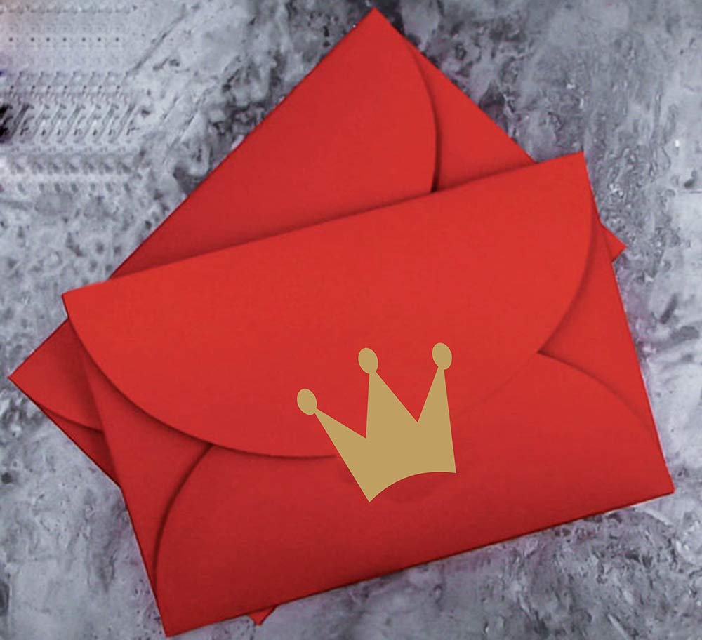Metallic Vinyl Princess Crown Peel & Stick Wall Decals for Girls' Bedroom & Nursery - Self-Adhesive Wall Stickers for Kids Room Decor, Birthday Party & Princess Theme Decorations