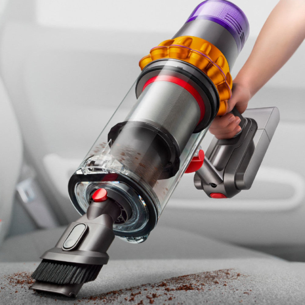 Refurbished Dyson V15 Detect Cordless Vacuum Cleaner with 1 Year Warranty - Lightweight Powerful Suction for Pet Hair, Hard Floors & Carpets | Perfect for Home Cleaning & Allergy Relief