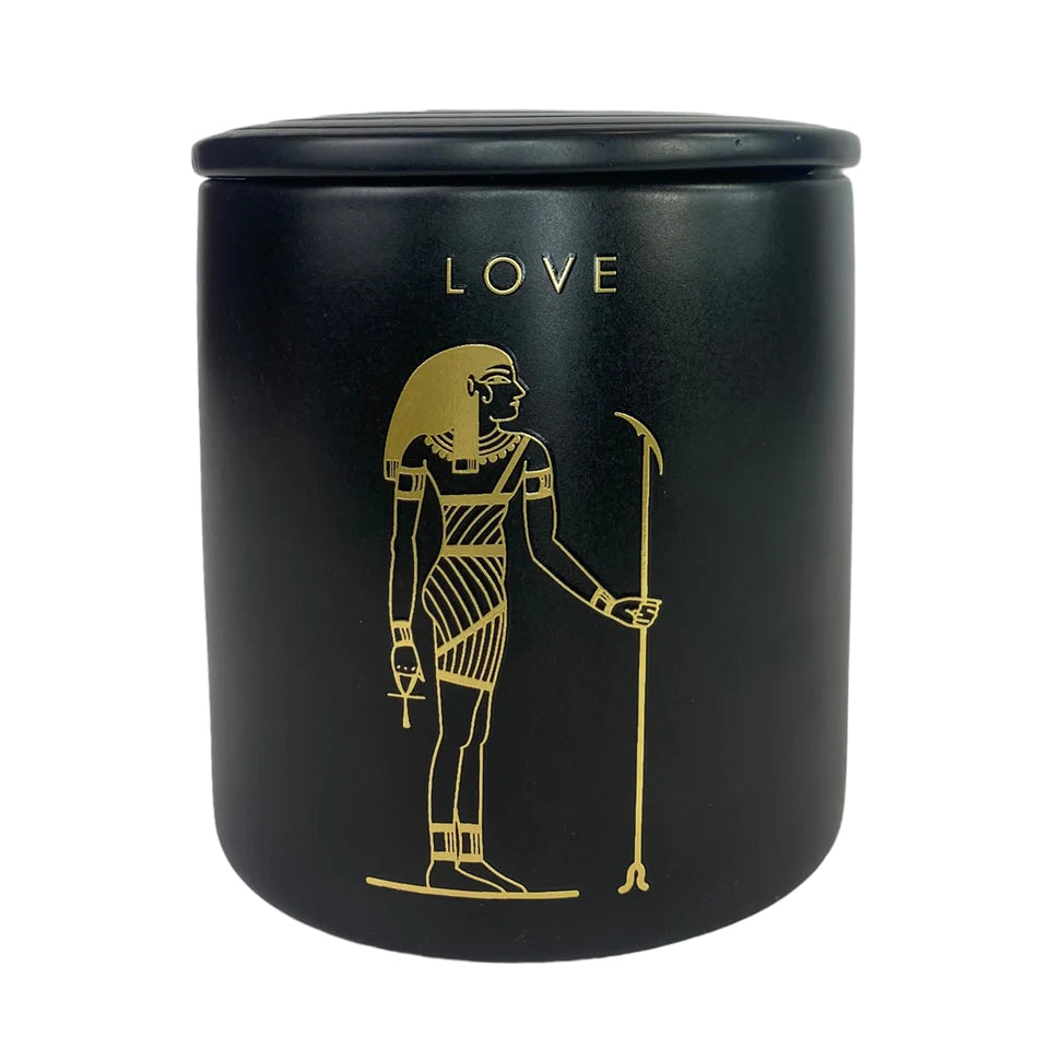 Love Potion Scented Ceramic Candle - Romantic Soy Wax Candle for Home Decor, Gifts & Aromatherapy | Perfect for Valentine's Day, Weddings & Relaxation