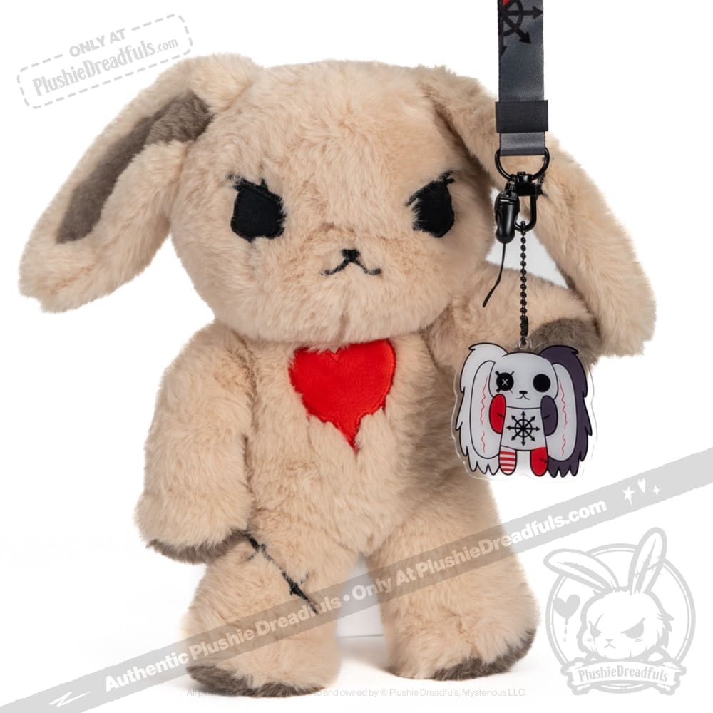 Plushie Dreadfuls Lanyard Strap - Soft & Durable Keychain Holder for ID Badges, Keys & Accessories | Perfect for Work, School & Conventions