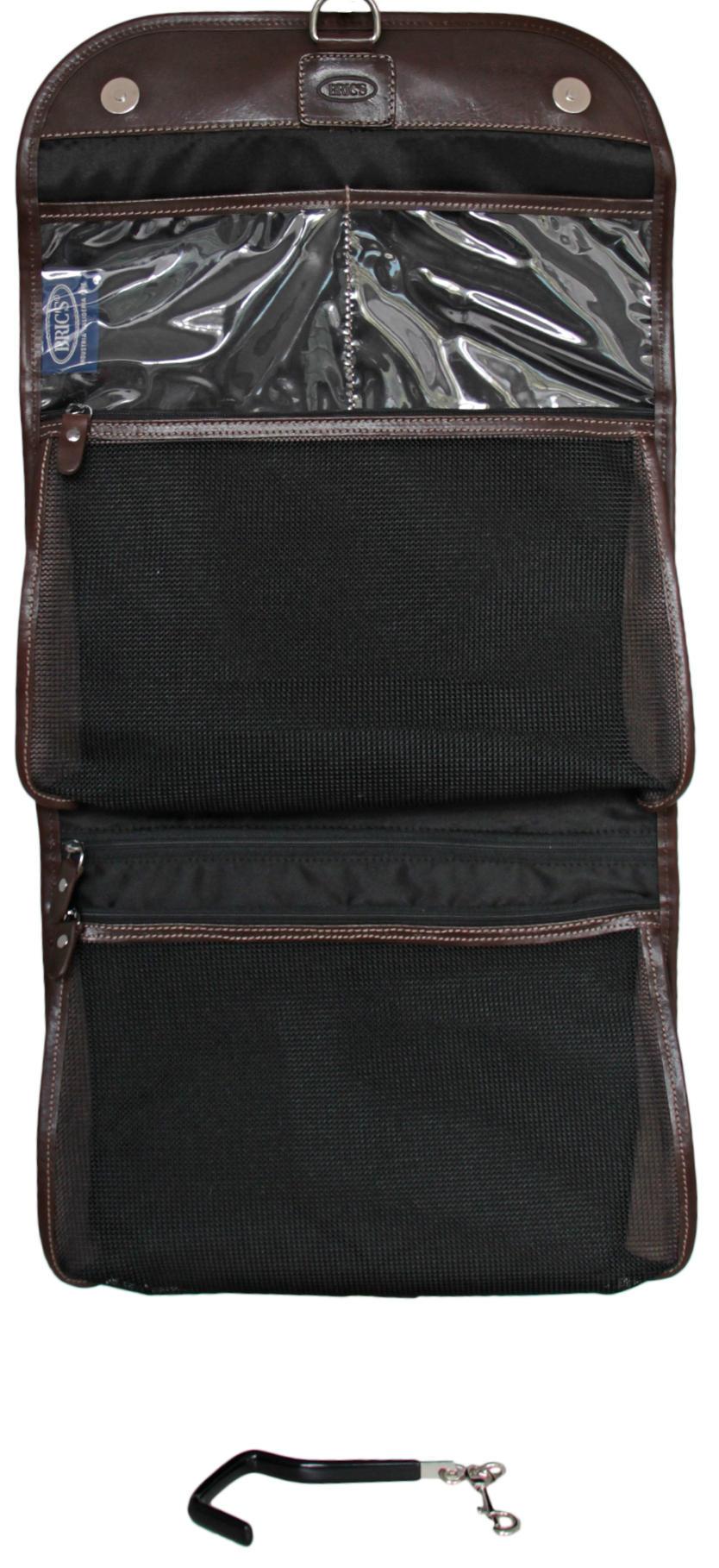 Brics Life Pelle Tri-Fold Travel Wallet - RFID Blocking Leather Passport Holder for Men & Women - Perfect for International Travel, Business Trips & Everyday Use