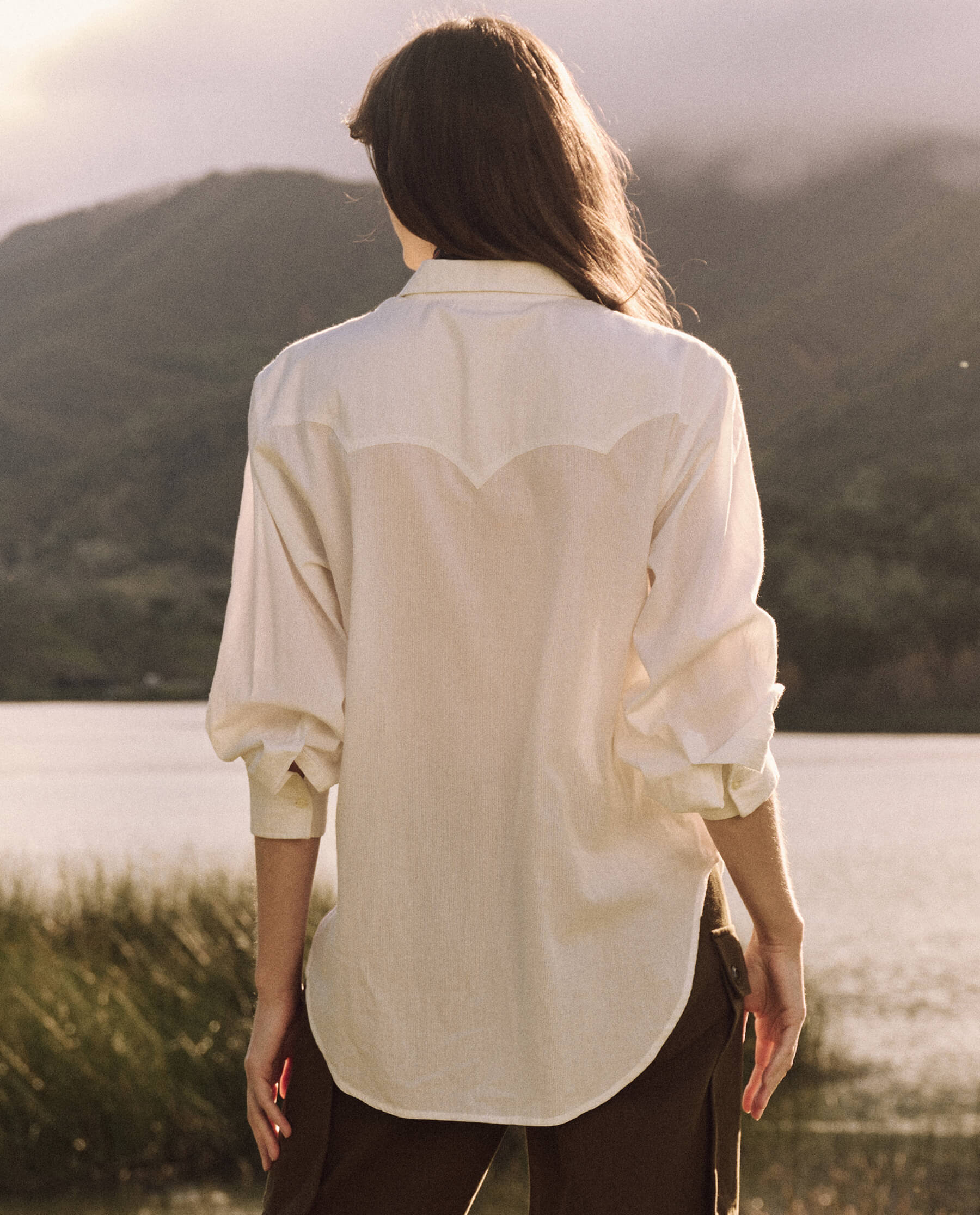Stylish Cowboy Tuxedo Top for Women - Elegant White Western Shirt - Perfect for Rodeo, Country Concerts & Western Theme Parties