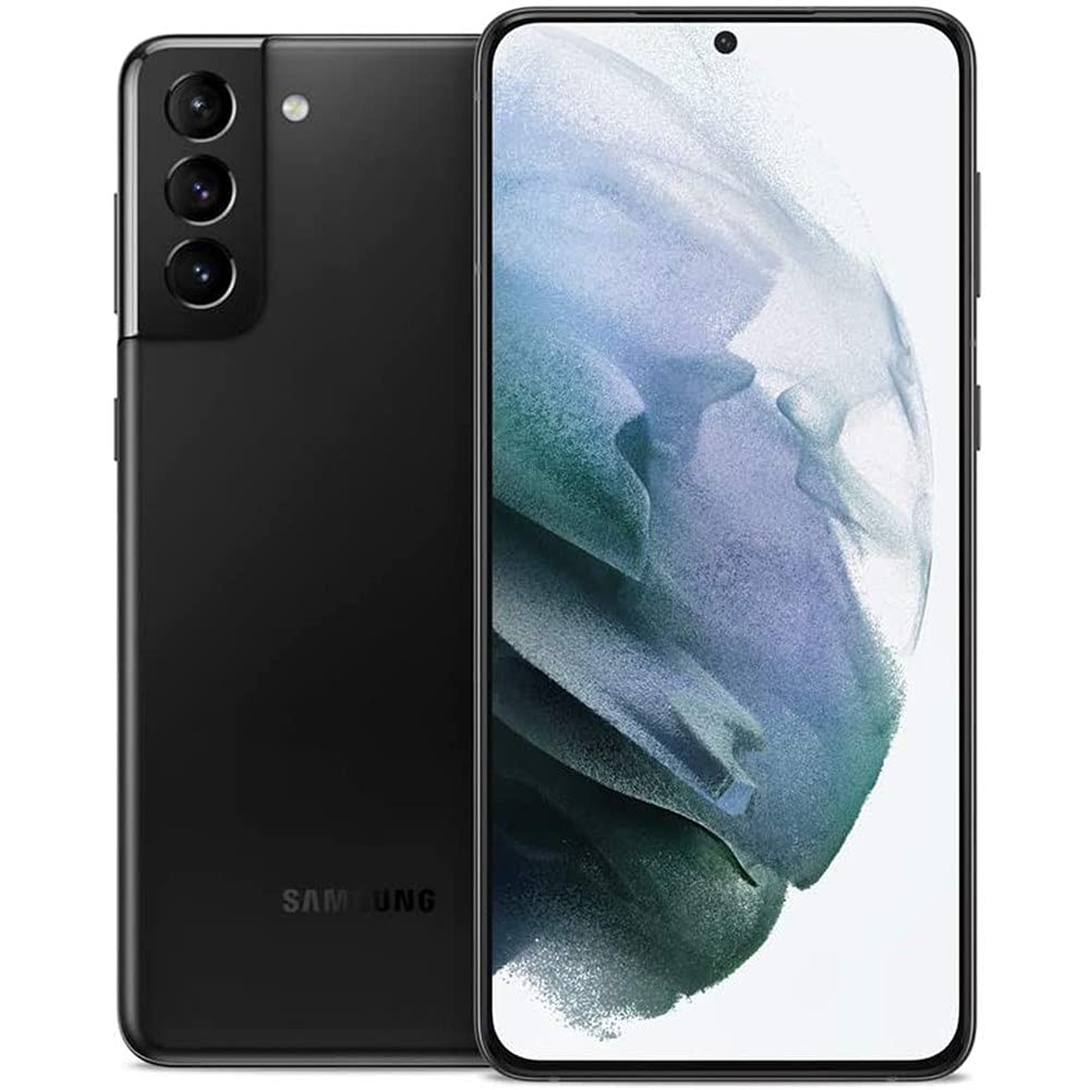 Samsung Galaxy S21+ 5G Unlocked Smartphone - US Version 128GB Phantom Black (Renewed) | Fast 5G Speed, Pro-Grade Camera | Perfect for Streaming, Gaming & Productivity