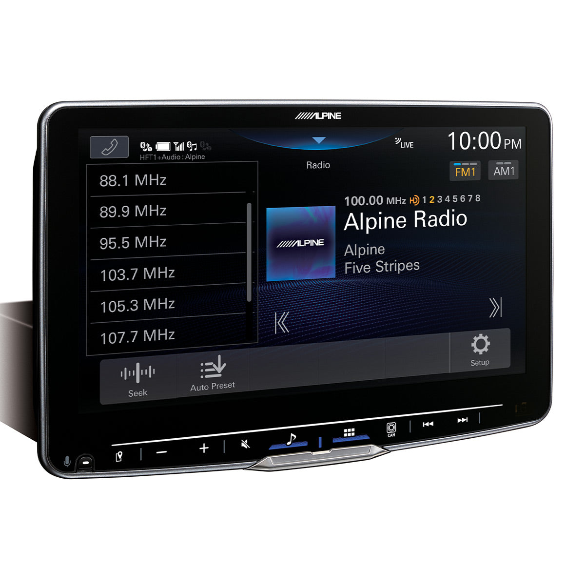 Alpine iLX-F509 Halo9 9-Inch High-Resolution Digital Multimedia Car Stereo Receiver - Perfect for Jeep, Truck & SUV Upgrades