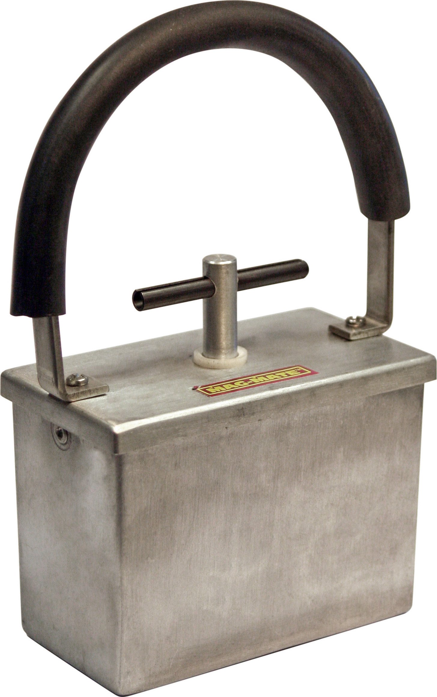 MAG-MATE PR7100 Magnetic Pickup Tool - Heavy Duty 5 lbs Capacity with Non-Slip Handle & Permanent Ceramic Magnets - Perfect for Automotive Repair, Construction Sites, and Workshop Metal Retrieval (Aluminum Parts Retriever for Nuts, Bolts, Screws)