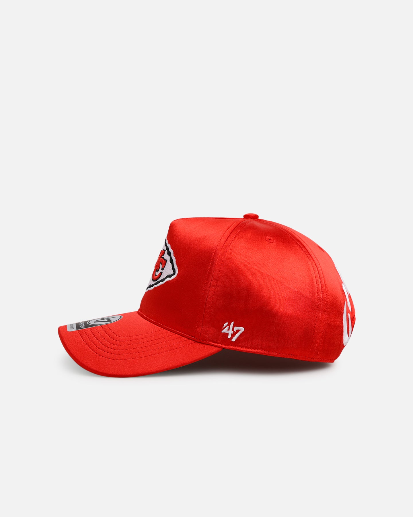47 Brand Kansas City Chiefs 'Silky Way' 47 Hitch Snapback Red Hat - Official NFL Licensed Adjustable Baseball Cap for Men & Women - Perfect for Game Day, Sports Events & Casual Wear