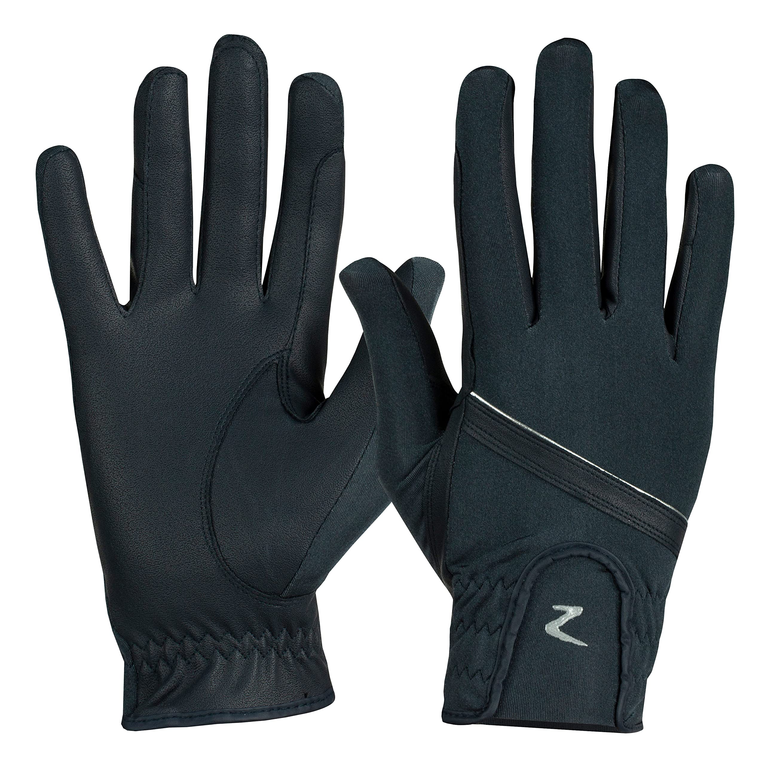 HORZE Evelyn Women's Breathable Riding Gloves - Lightweight Equestrian Gloves for Horseback Riding, Cycling & Outdoor Sports
