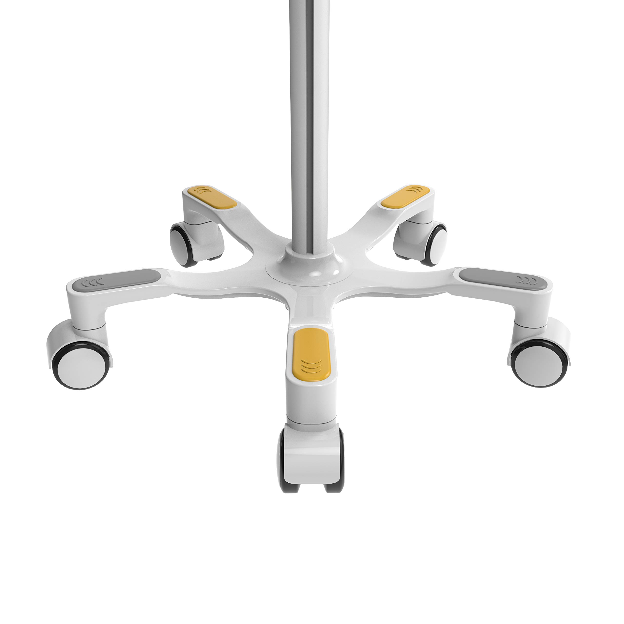 Medical Grade Floor Stand with Paragon Premium Locking Enclosure - Compatible with iPad 11 (A16), Pro 11-inch M4, Air 11-inch M3, iPad 10th Gen & Galaxy Tablets - Secure Tablet Holder for Hospitals, Clinics & Healthcare Facilities (PAD-MEDVFSE)
