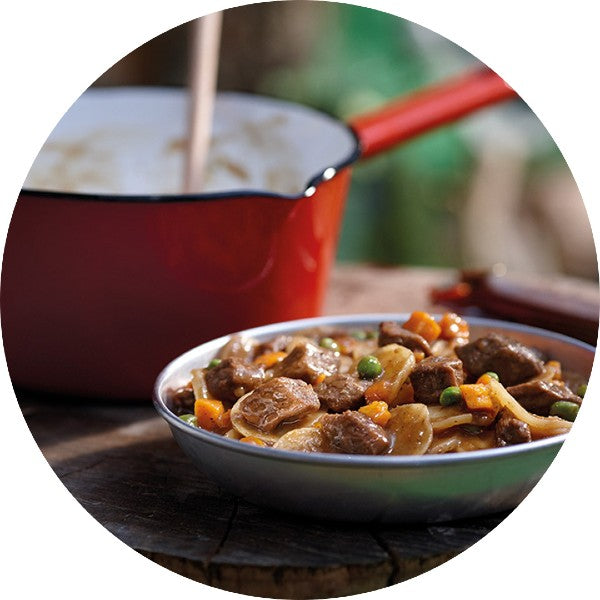 Premium Happy Yak Beef Stew with Vegetables & Potatoes - Grass-Fed, High-Protein, Gluten-Free Meal | Perfect for Camping, Hiking & Emergency Food Storage