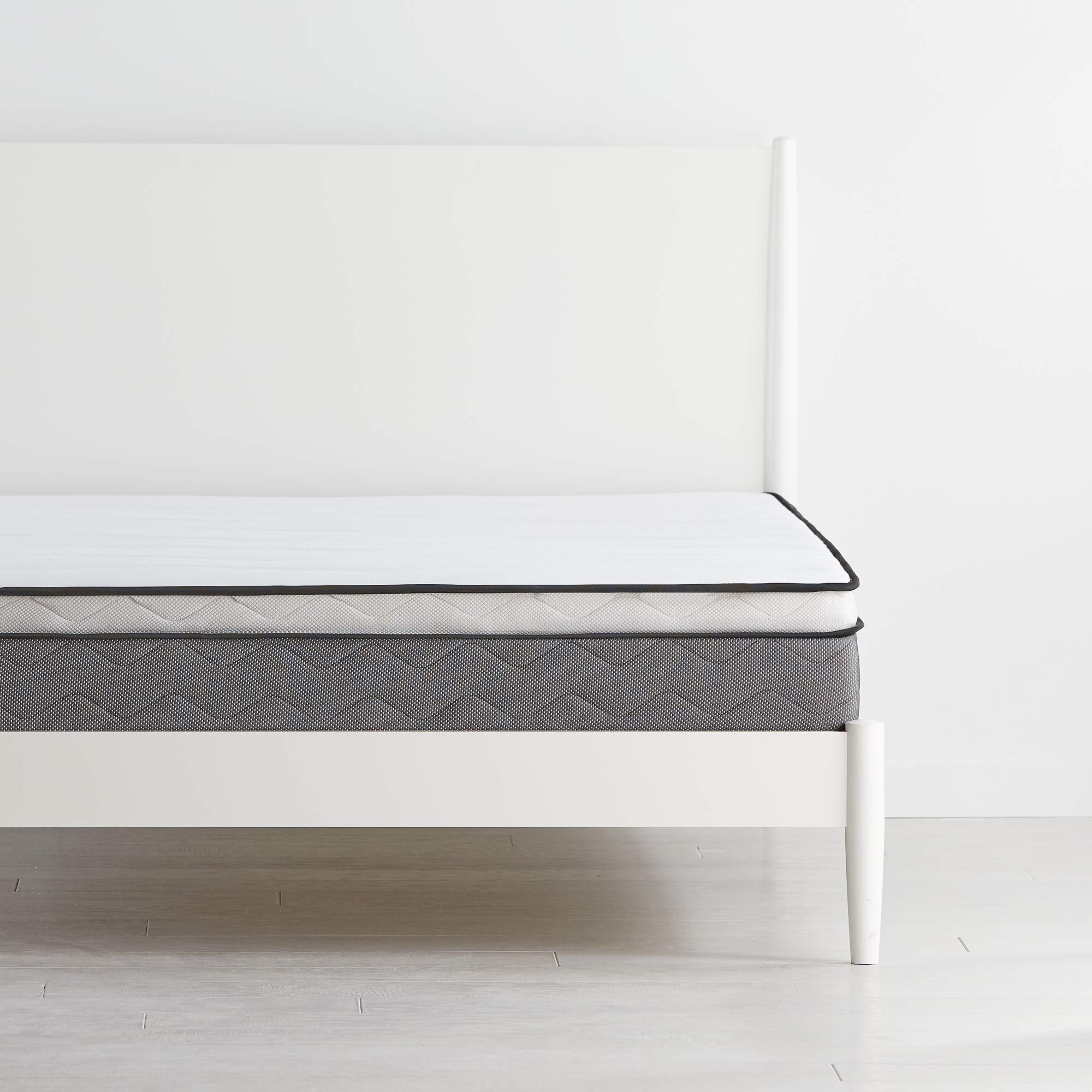Brighton Plush 10-Inch Hybrid Mattress with Durable Tempered Coils & CertiPur-US Certified Foams - 10 Year Warranty, Twin XL Size - Perfect for Guest Rooms, Dorms & Small Spaces