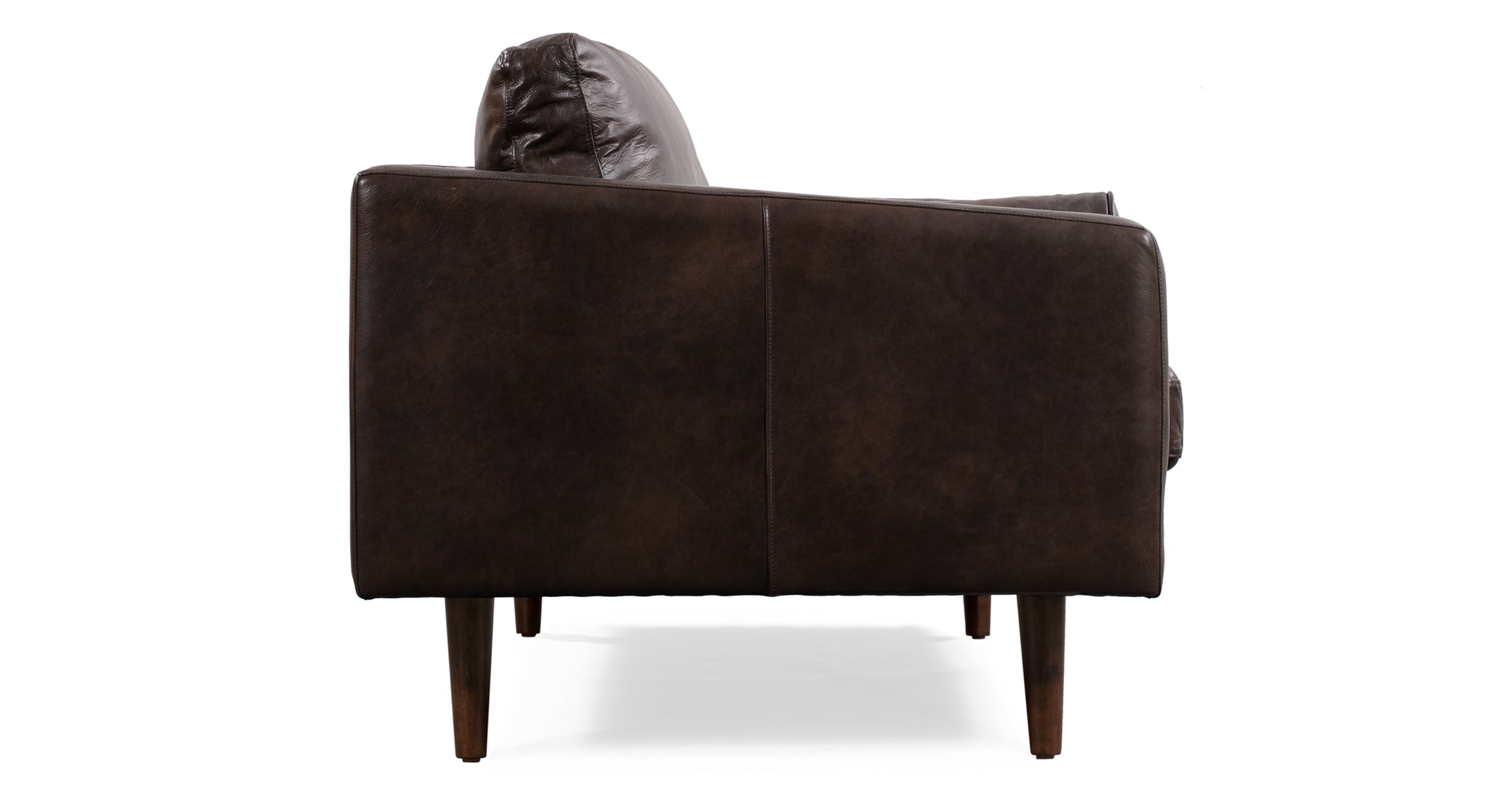 Premium Napa Leather Sofa - Modern Luxury Living Room Furniture for Home & Office - Perfect for Relaxing, Entertaining & Stylish Decor