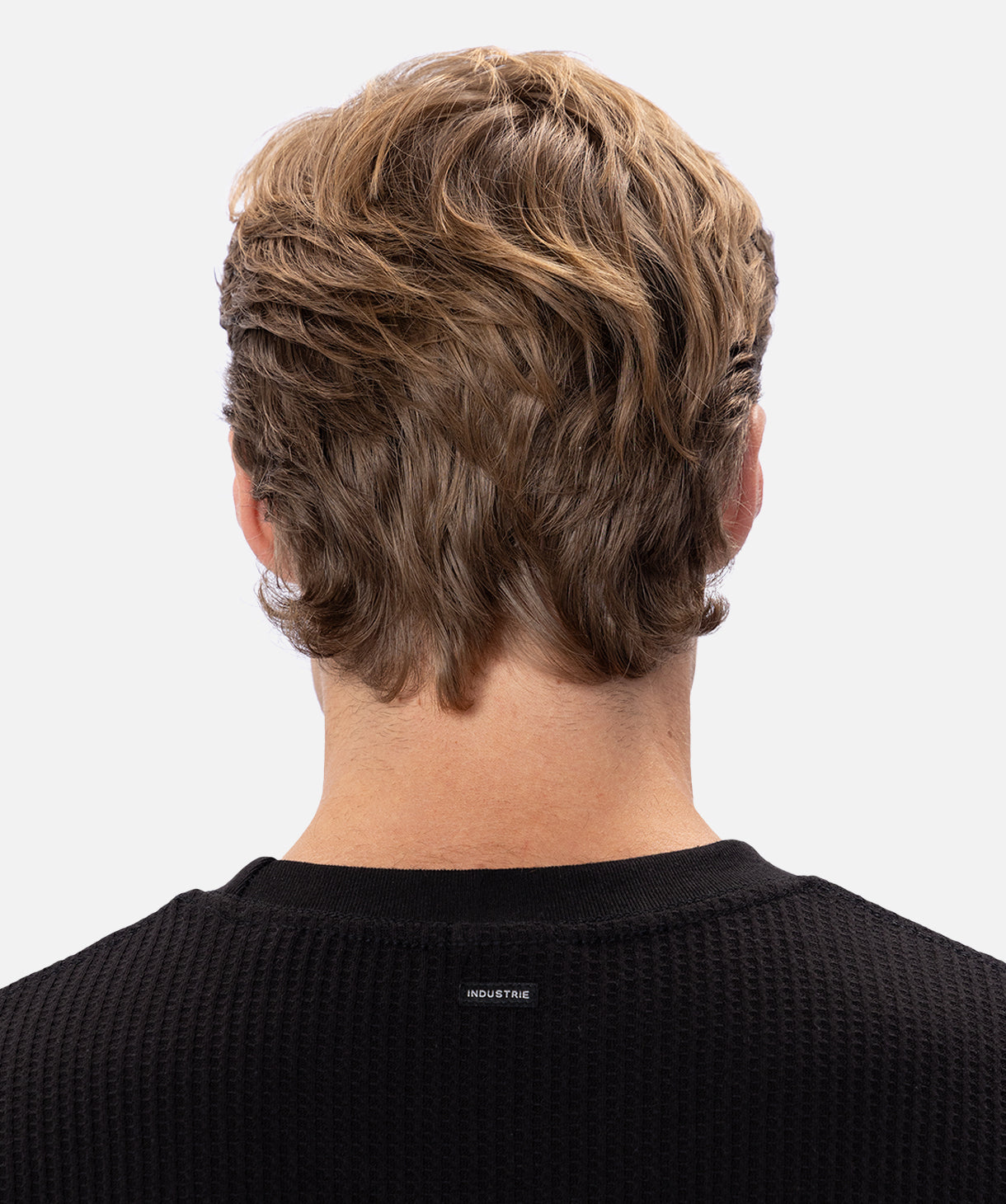 The Earl Waffle Tee - Soft Black Cotton T-Shirt for Men | Casual Wear & Layering Essential
