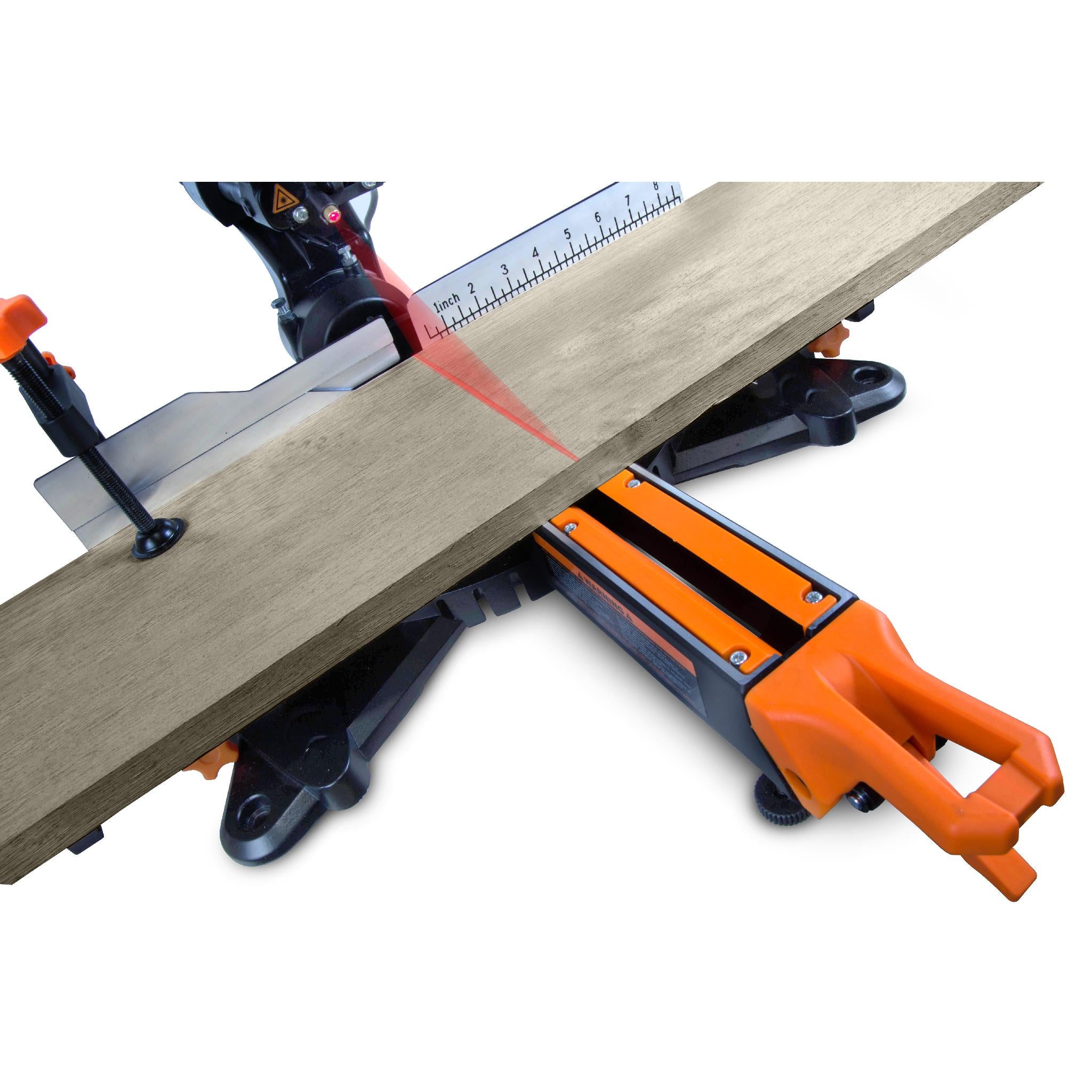 WEN 70730 10-Inch Sliding Compound Miter Saw - 15 Amp, 2-Speed, Single Bevel Cut with Smart Power Technology - Perfect for Woodworking, DIY Projects, and Professional Construction Work