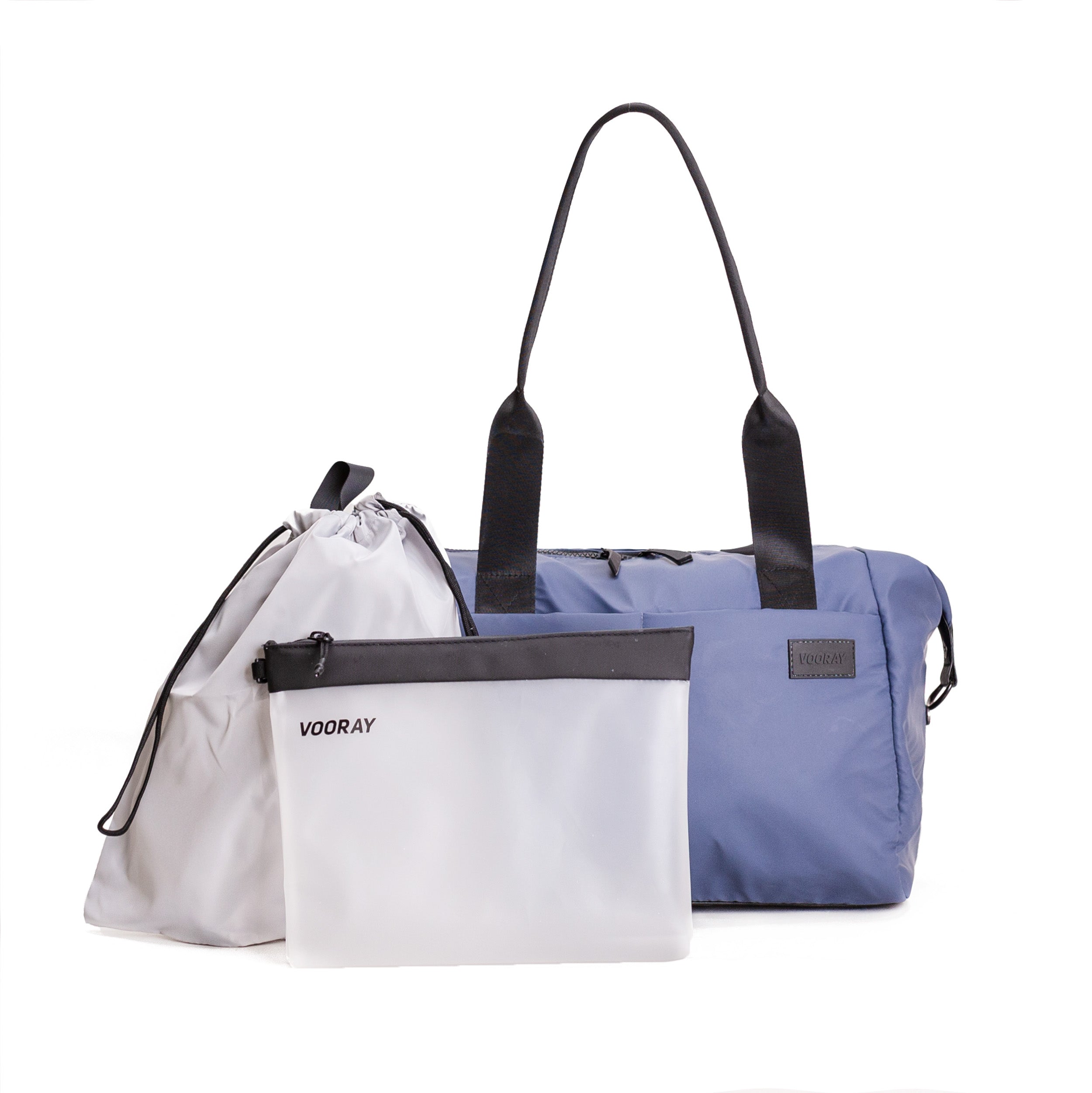 Alana Duffle Bag in Slate - Stylish & Spacious Travel Duffel for Gym, Work & Weekend Getaways